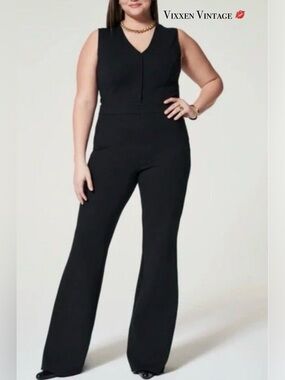 SPANX ‘PERFECT SLEEVELESS JUMPSUIT’ IN CLASSIC BLACK